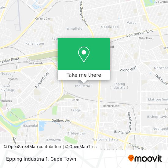 Epping Industria 1 map