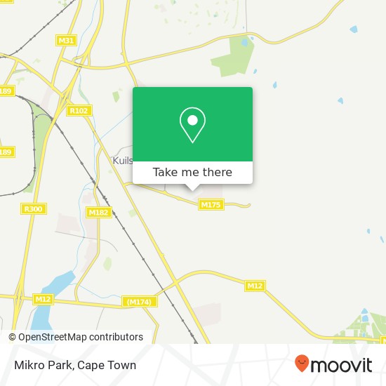 Mikro Park map