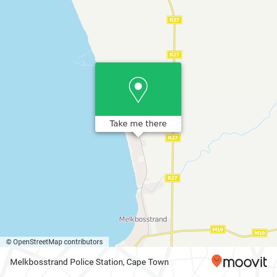 Melkbosstrand Police Station map