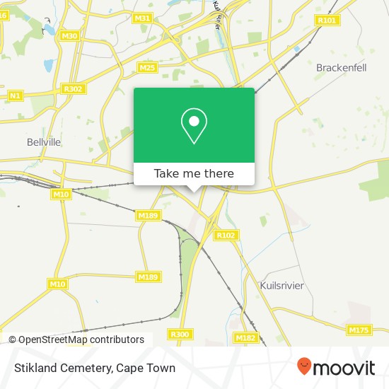 Stikland Cemetery map