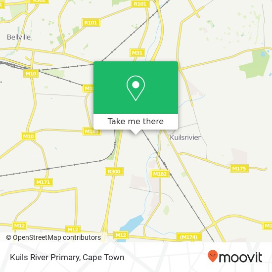 Kuils River Primary map