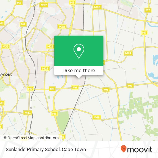 Sunlands Primary School map