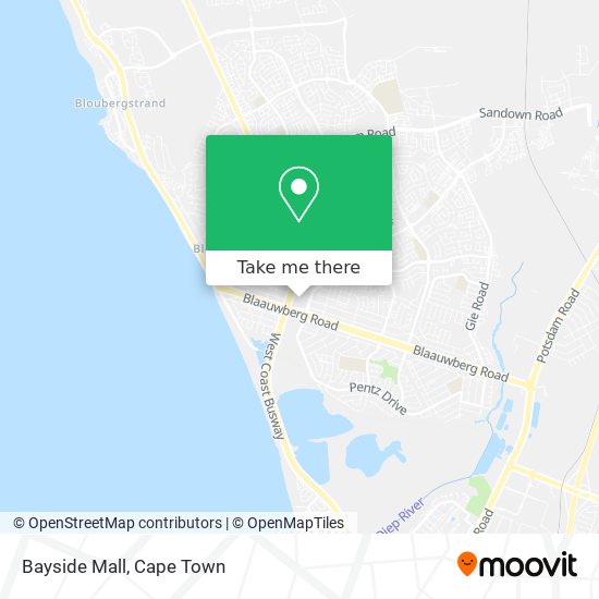 Bayside Mall map