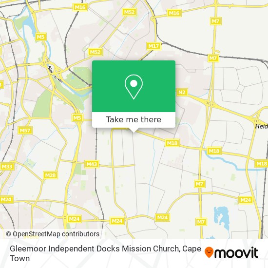 Gleemoor Independent Docks Mission Church map