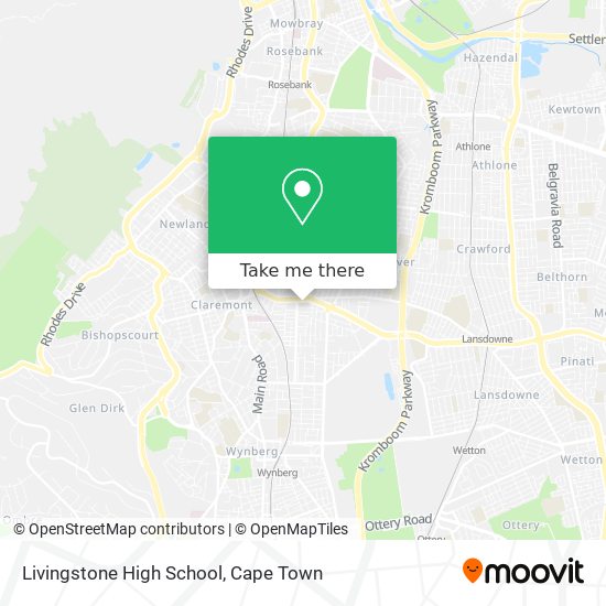 Livingstone High School map