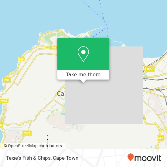 Texie's Fish & Chips map