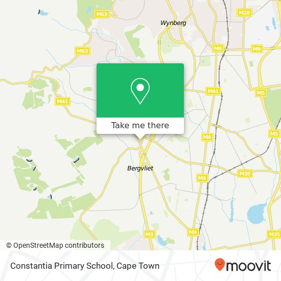 Constantia Primary School map