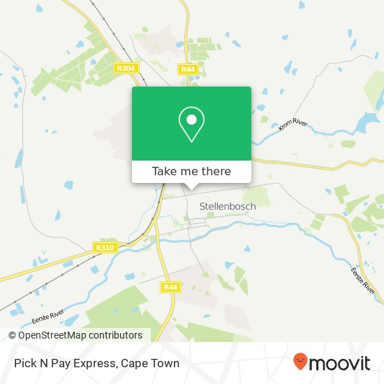 Pick N Pay Express map