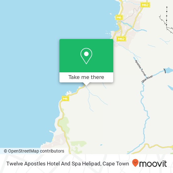 Twelve Apostles Hotel And Spa Helipad map