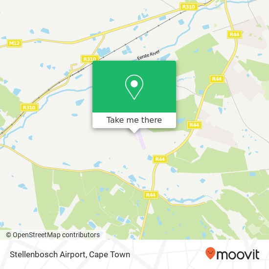 Stellenbosch Airport map