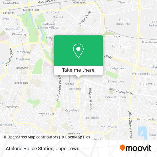 Athlone Police Station map