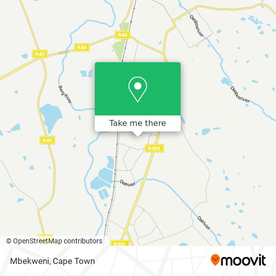 Mbekweni map
