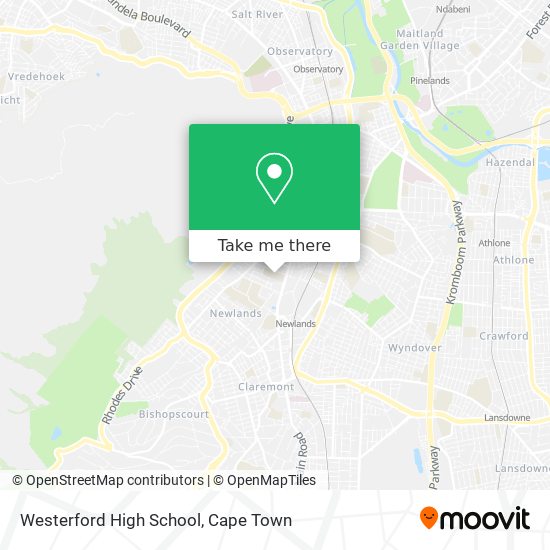 Westerford High School map