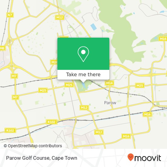 Parow Golf Course map