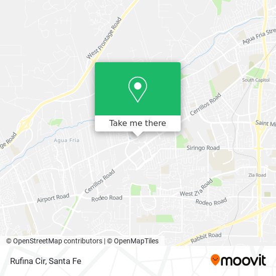 Rufina Cir map