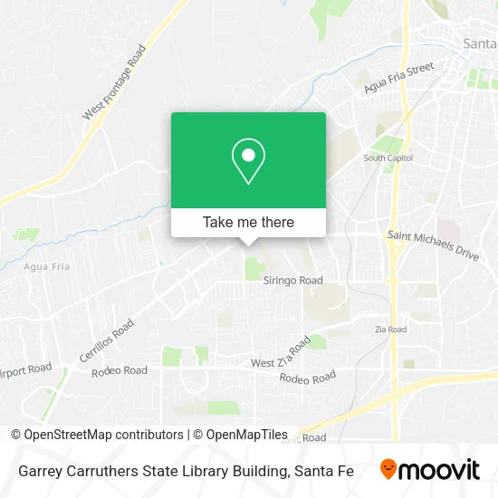 Mapa de Garrey Carruthers State Library Building