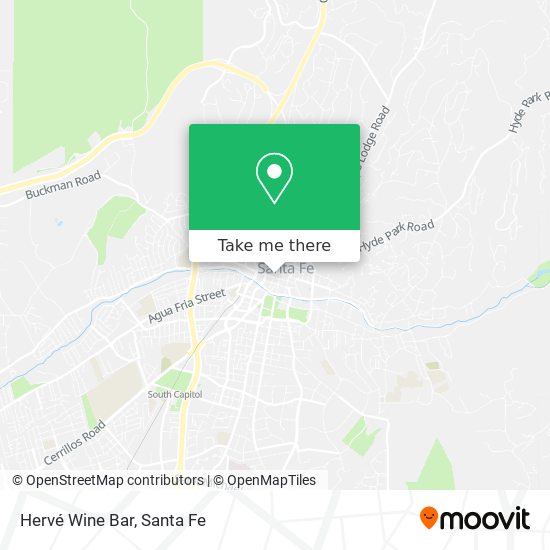 Mapa de Hervé Wine Bar