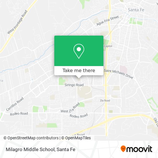 Milagro Middle School map