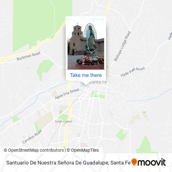 Mapa de Santuario De Nuestra Señora De Guadalupe
