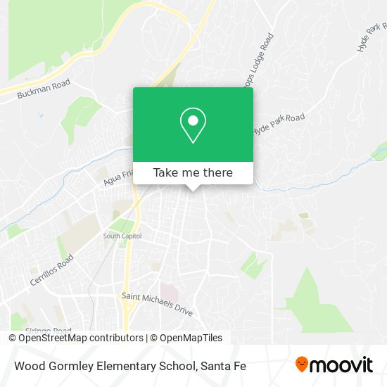 Wood Gormley Elementary School map