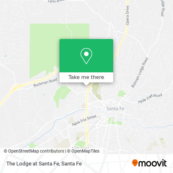 Mapa de The Lodge at Santa Fe