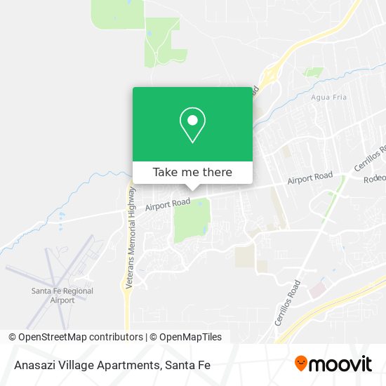 Anasazi Village Apartments map