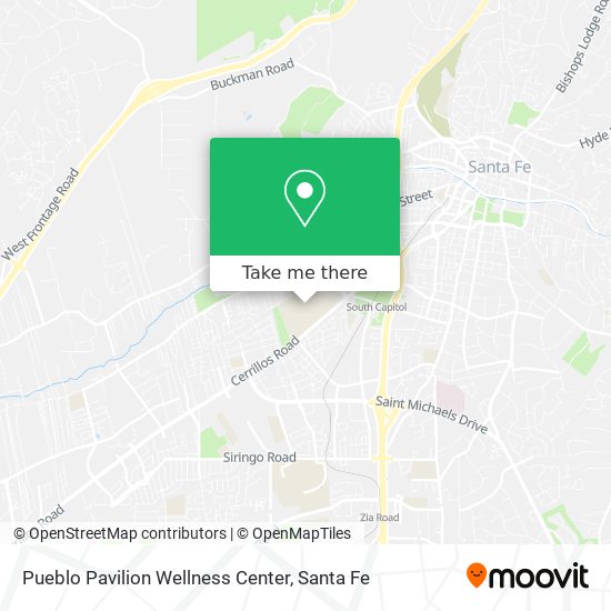 Pueblo Pavilion Wellness Center map