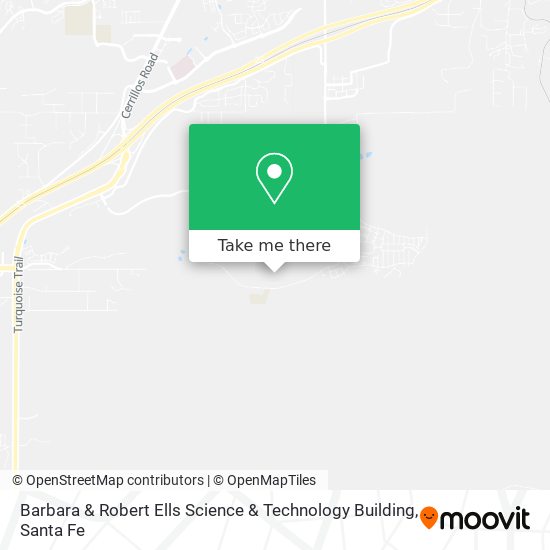 Mapa de Barbara & Robert Ells Science & Technology Building