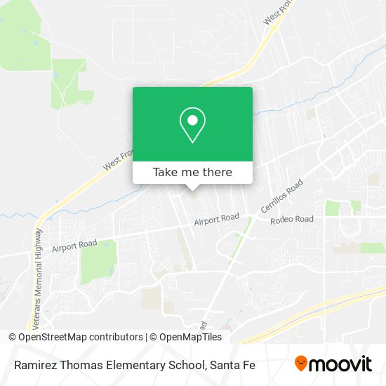 Mapa de Ramirez Thomas Elementary School