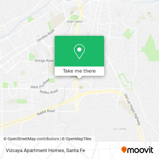 Vizcaya Apartment Homes map