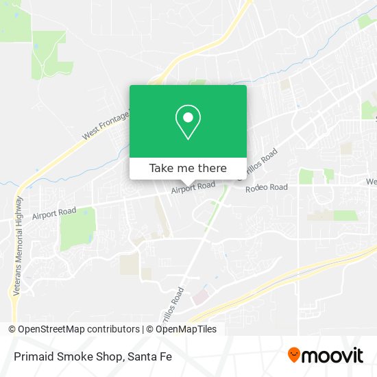 Primaid Smoke Shop map