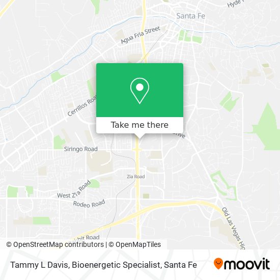 Tammy L Davis, Bioenergetic Specialist map