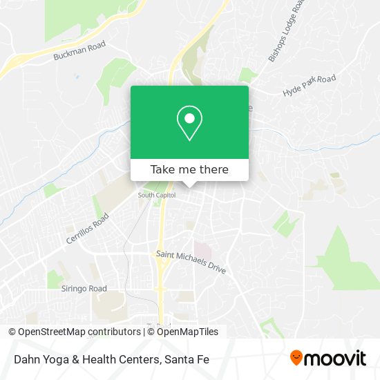 Dahn Yoga & Health Centers map