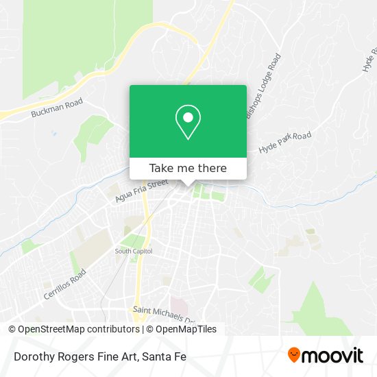 Dorothy Rogers Fine Art map