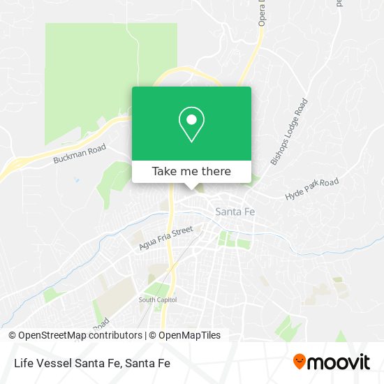 Mapa de Life Vessel Santa Fe
