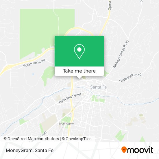 Mapa de MoneyGram