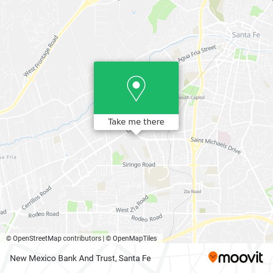 Mapa de New Mexico Bank And Trust