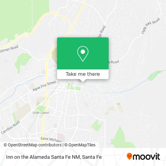 Mapa de Inn on the Alameda Santa Fe NM
