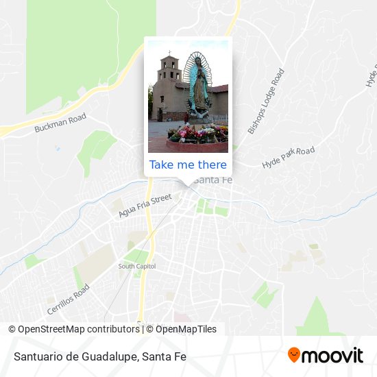 Mapa de Santuario de Guadalupe