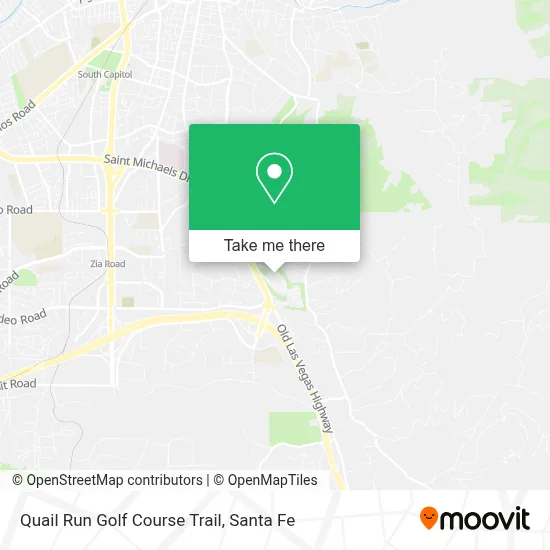 Quail Run Golf Course Trail map