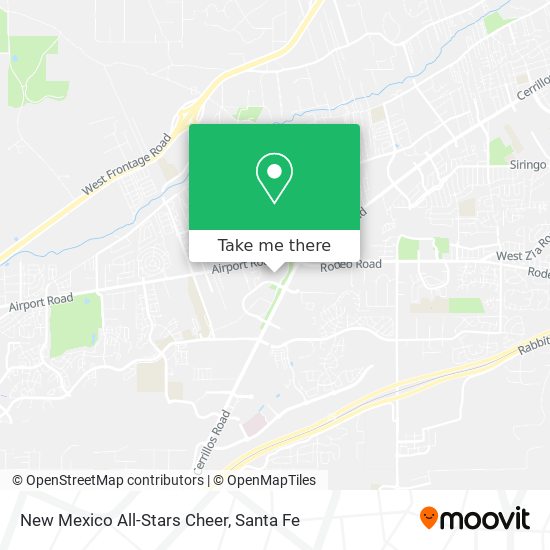 Mapa de New Mexico All-Stars Cheer