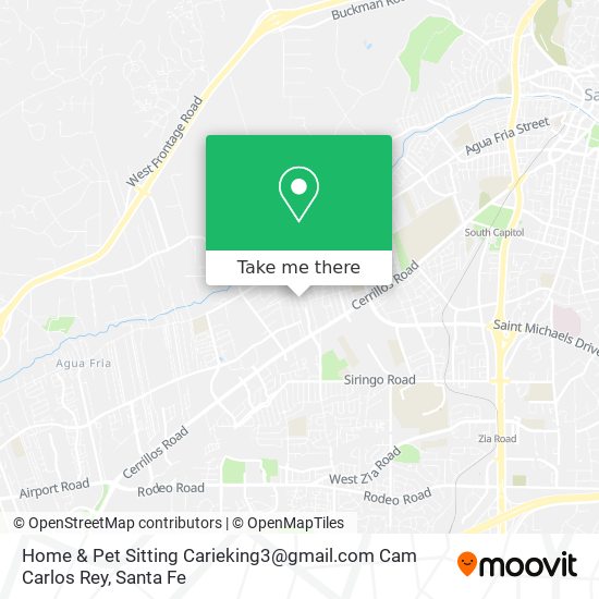 Home & Pet Sitting Carieking3@gmail.com Cam Carlos Rey map