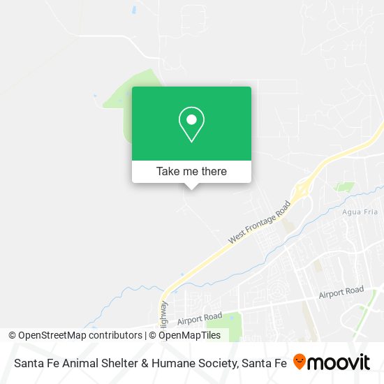 Mapa de Santa Fe Animal Shelter & Humane Society