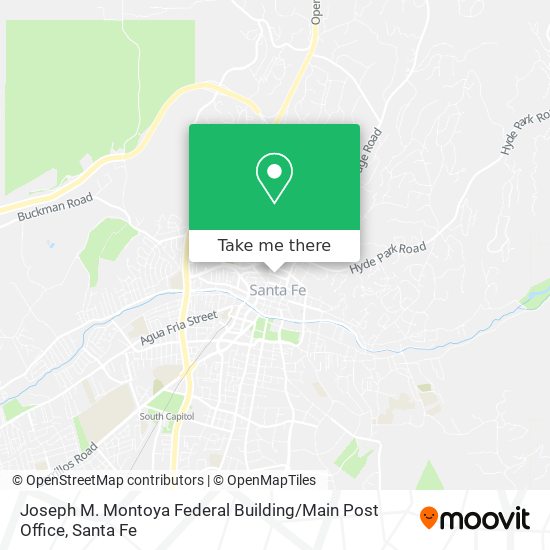 Joseph M. Montoya Federal Building / Main Post Office map