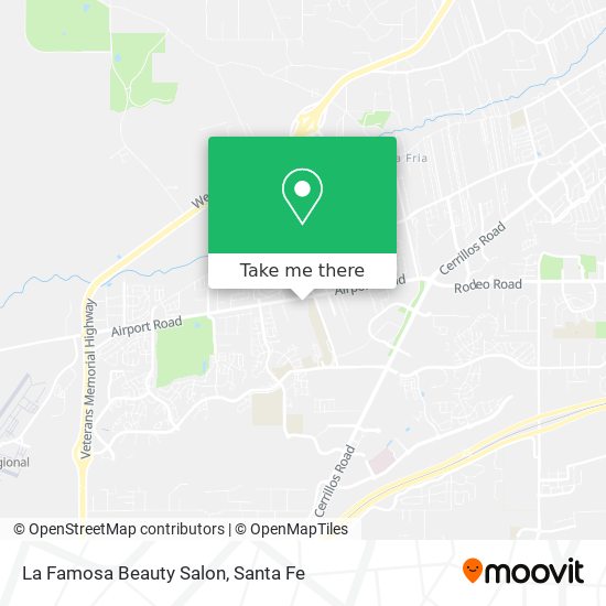 La Famosa Beauty Salon map