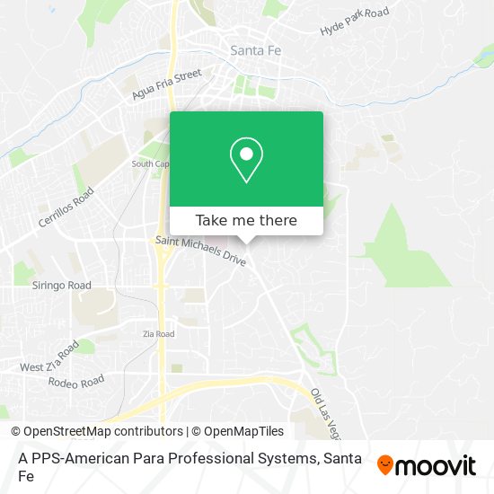 A PPS-American Para Professional Systems map