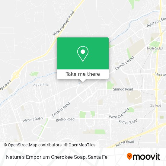 Nature's Emporium Cherokee Soap map