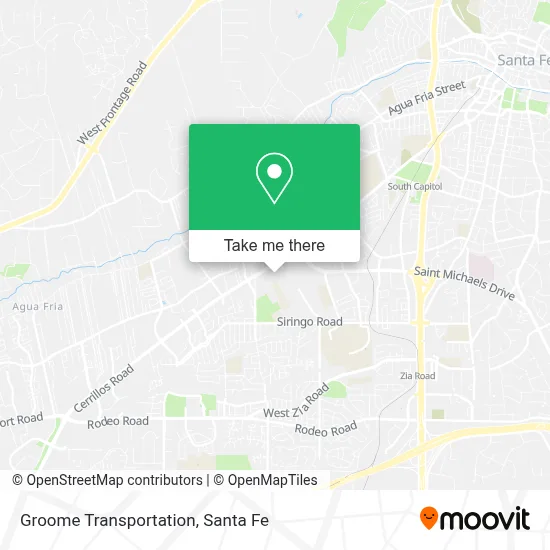 Groome Transportation map