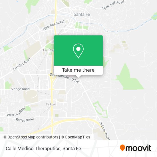 Calle Medico Theraputics map