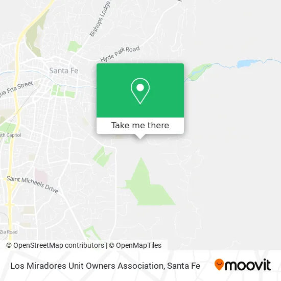 Mapa de Los Miradores Unit Owners Association